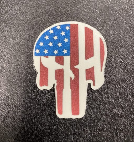 Punisher Skull - American Flag image 0