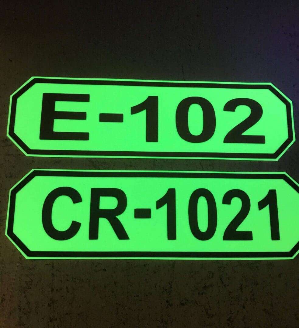 MSA Band Decal (Reflective Letters) image 1