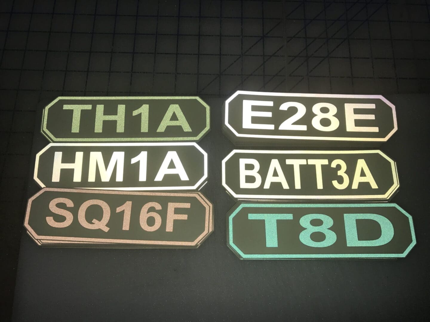 MSA Band Decal (Reflective Letters) image 4