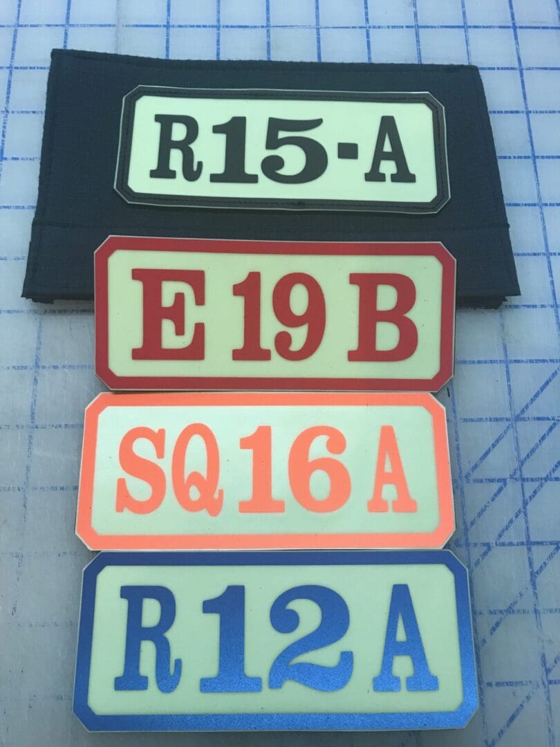 Nomex SCBA Identifier (back) image 5