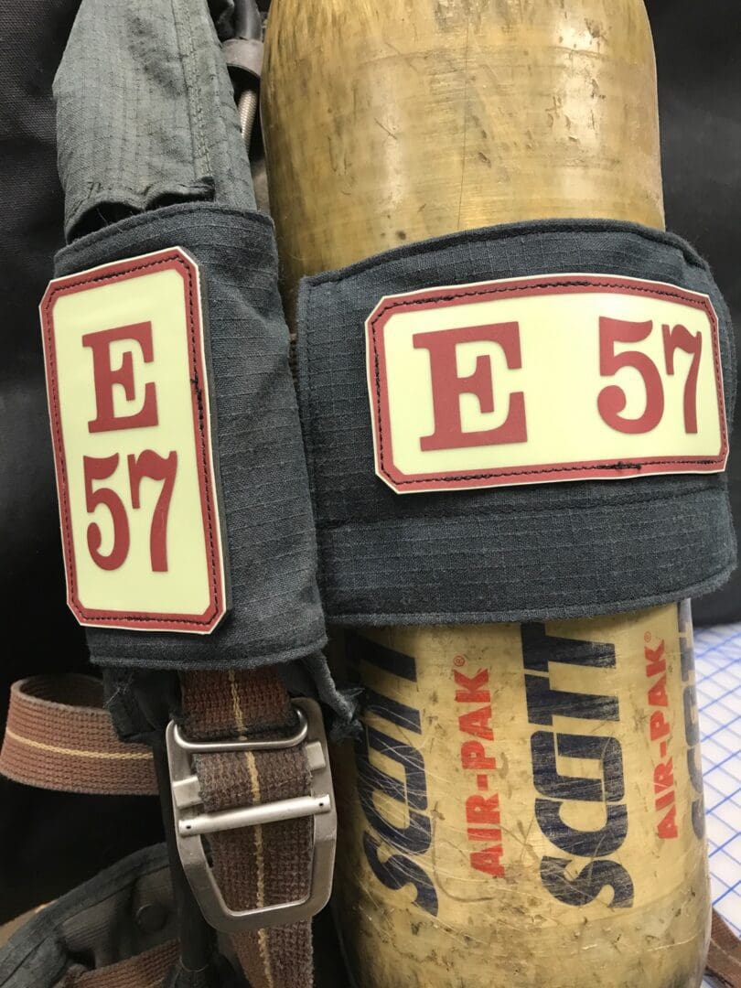 Kevlar/Nomex Rear and Shoulder pack Identifiers image 4
