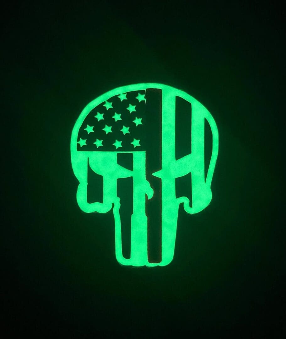 Punisher Skull – Red Stripe image 2