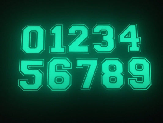 2″ Border/Solid Numbers & Letters image 0