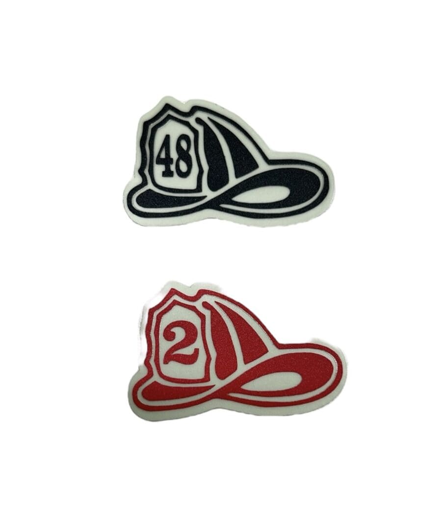 Custom  2" Helmet Decal image 1