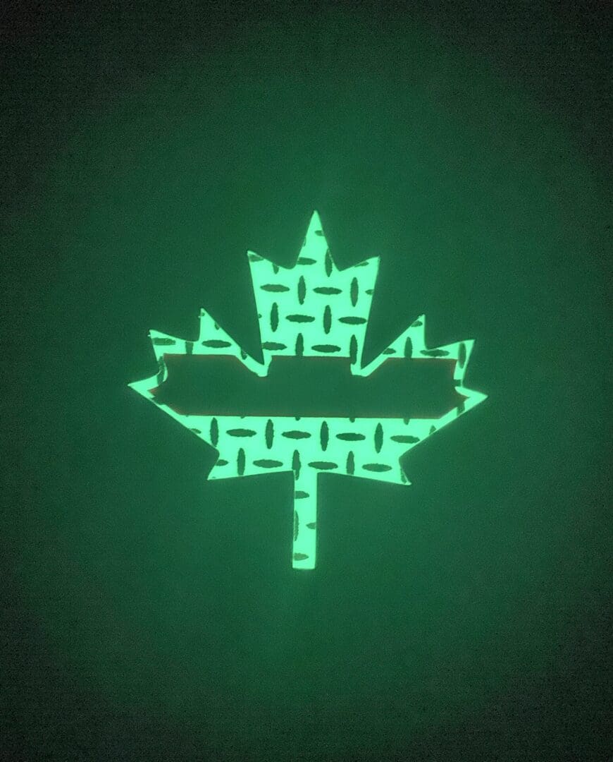 Maple Leaf red stripe image 1