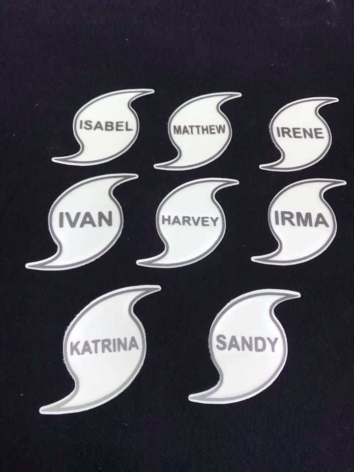 Hurricane Decals image 1