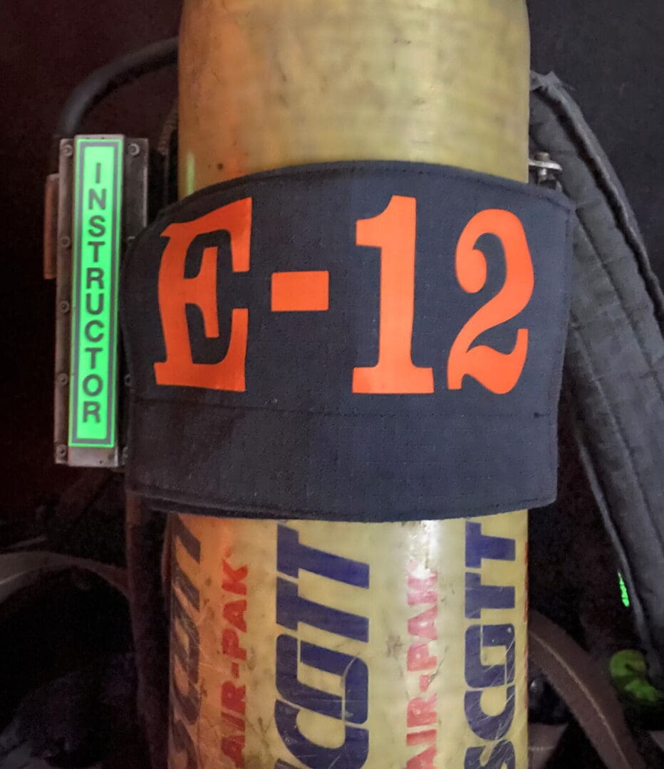 SCBA Nomex Pack Identifiers (Reflective Only) image 2