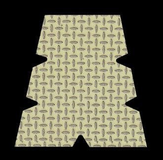 Tetrahedron – Glow/Reflect (Treadplate) image 0