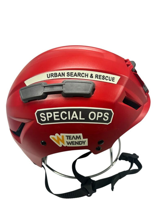 Custom SAR Helmet Side Decals x2 - Non Velcro image 0