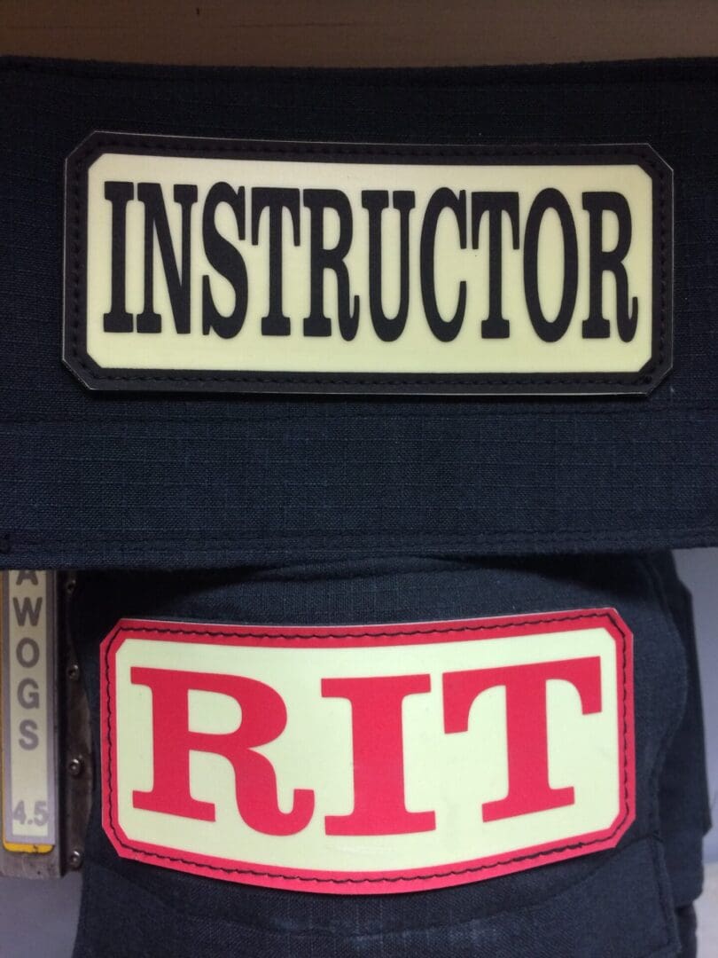 Nomex SCBA Identifier (back) image 0