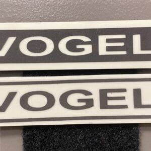 SAR - Back Name - Decal Only - Not On Velcro image 0
