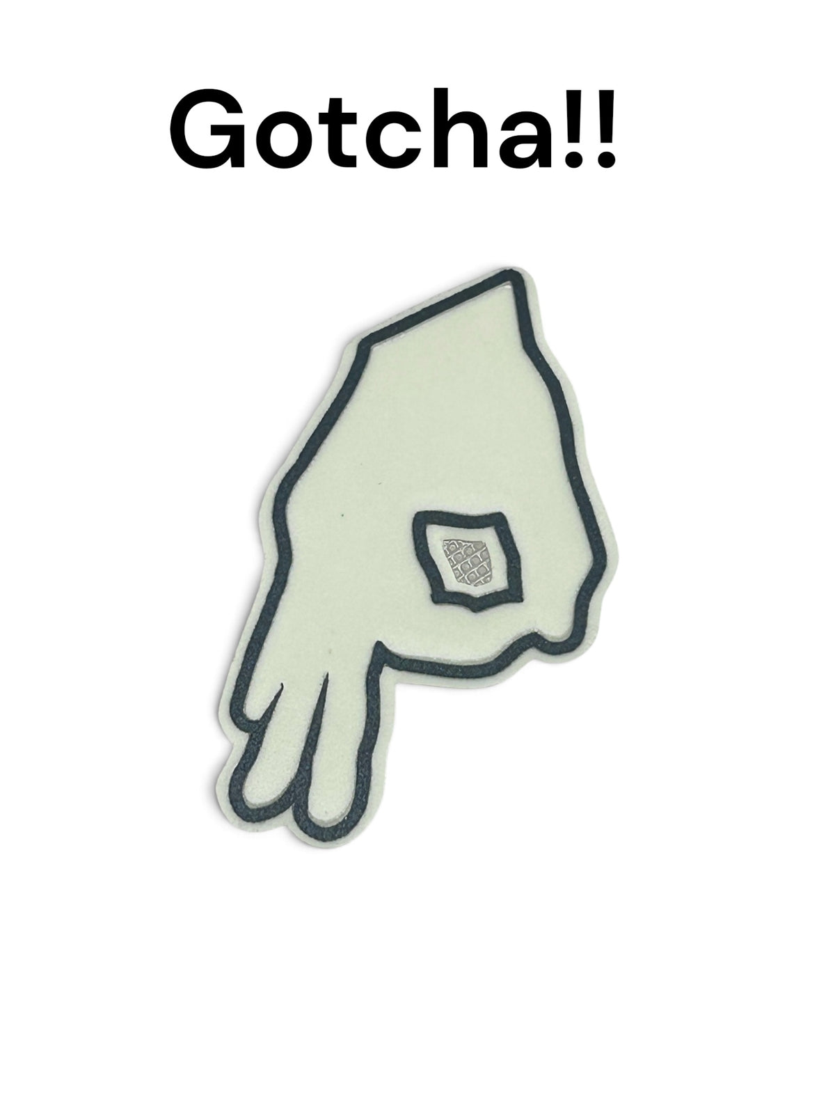 Gotcha, You Looked Hand