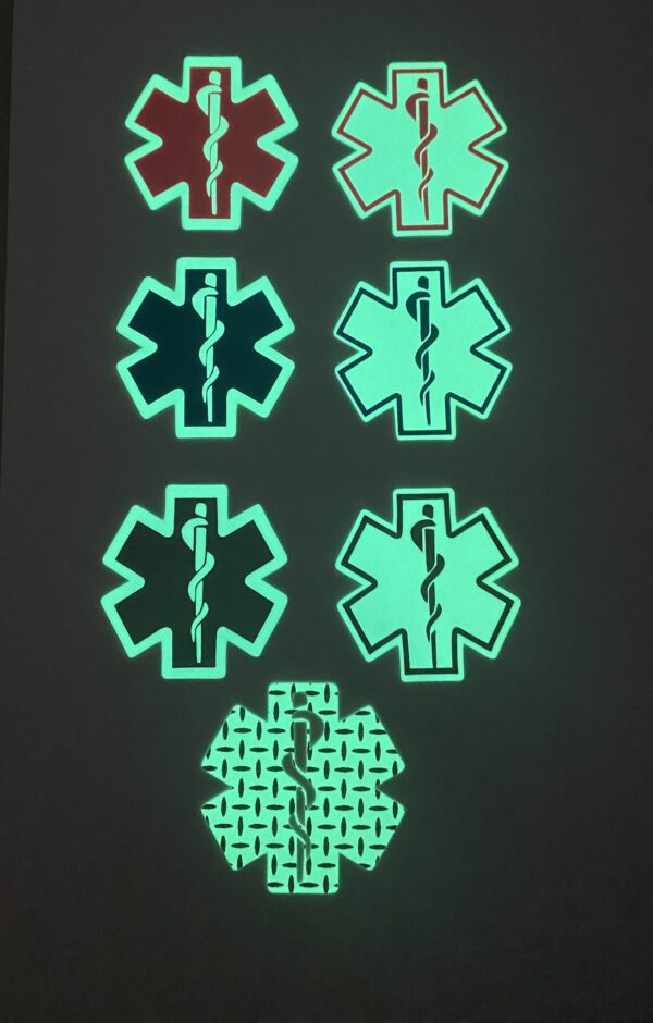 Star of Life with Different Colors