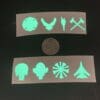MINI RECOGNITION DECALS